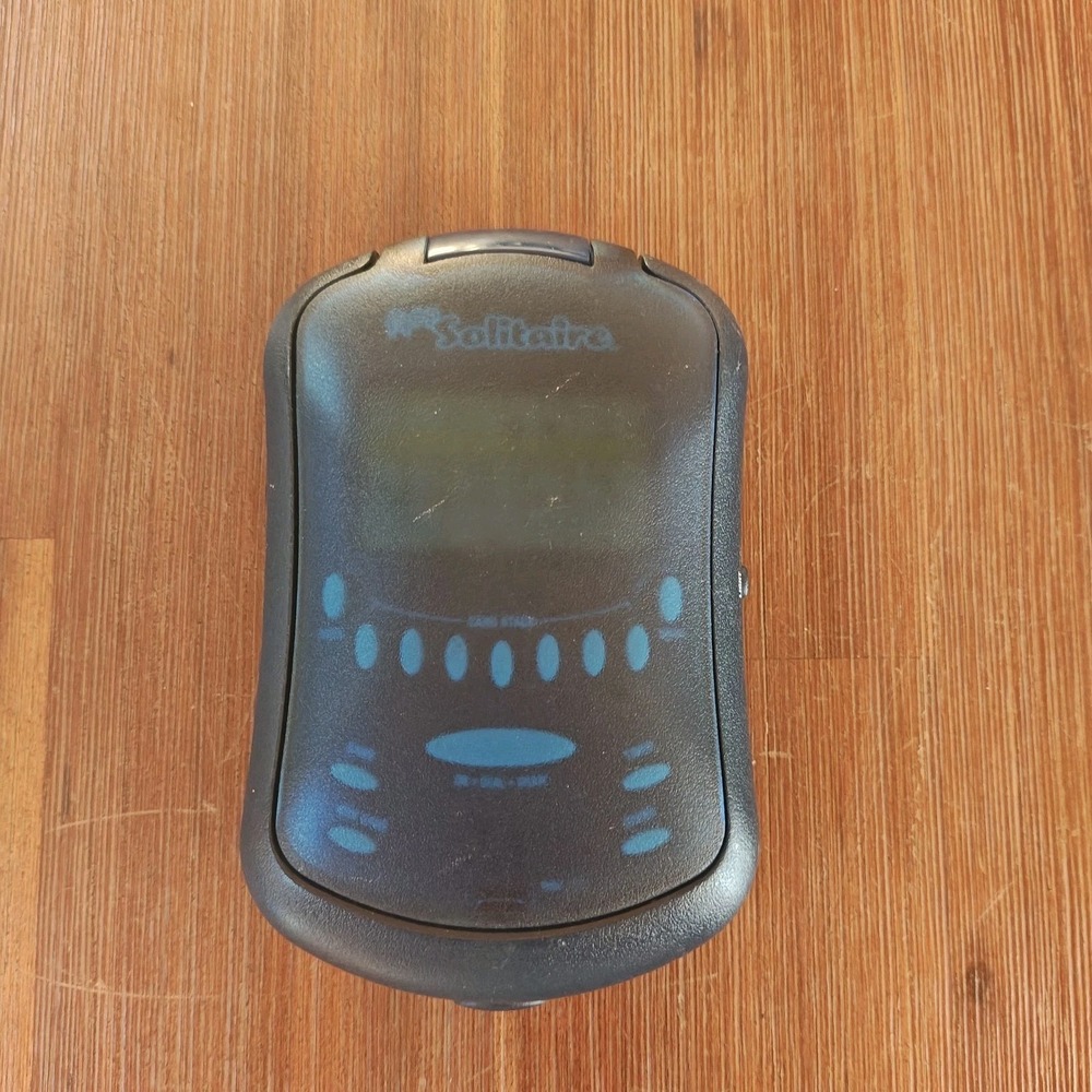 2006‎ Radica FlipTop Solitaire Klondike Lighted Electronic Handheld Tested ZC3